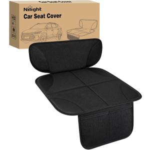 Nilight Car Seat Protector 1PC Black Waterproof Child Seats Mat Cover
