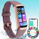 Fitness Tracker,Smart Watch with Blood Pressure Heart Rate Body Temperature & Sleep Monitor IP67 Waterproof Step Calorie Counter Pedometer Health Fitness Activity Watch for Android iOS Phone Men Women