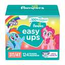 Pampers Training Pants - Easy Ups Girls & Boys - Size 3T-4T, 124 Count, My Little Pony Potty Underwear
