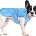 Summer Dog Cooling Vest - Lightweight Dog Cooling Jacket, Breathable Shirt for Walking, Outdoor Hunting Training and Camping (L)