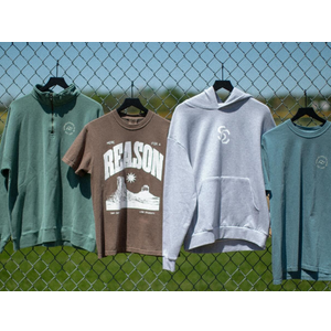 Comfort Colors Men's T-shirts Medium Blue & Brown, 2 Pack