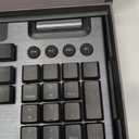 Logitech G915 X Lightspeed Low-Profile Wireless Gaming Keyboard, Double-Shot PBT Keycaps, Fully Programmable Keys, RGB Backlighting, Sleek Aluminum Finishing, GL Blue Clicky Switches - PC/Mac - Black