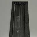 6 PCS Clear Glass Reusable Straws for Stanley 40 oz 30 oz Cup Tumbler, Shatter Proof, 6 Pack with Cleaning Brush