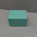 3 x 5 Index Card Organizer Wood Index Card Box Blue Index Card Holder Bamboo Recipe Card Holder with 100 Ruled Lined Index Cards 5 Kraft Dividers A-Z Stickers for Holds 400 Cards Tabs Flash Cards