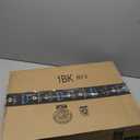 Concepdesigns Picture Light Battery Operated Picture Light, Dimmable Wireless Picture Lights for wall, Art Light, Library Light Battery Operated with Remote Control - 18 inches, Antique Brushed Bronze