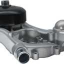 Water Pump Kit with Metal Gasket and Thermostat for 07-20 Chevy Silverado 1500 Tahoe Avalanche Suburban, 07-17 GMC Sierra 1500 Yukon XL Savana, 07-14 Cadillac Escalade, Hummer, 4.8L 5.3L 6.0L, AW6009
