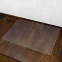 Transparent Silicone Mats for Kitchen Counter, Countertop Protector Mat, Heat Resistant, Non Slip, Waterproof, Food Grade, Lay Flat, 23.11"x15.47"x1MM, Nearly Clear