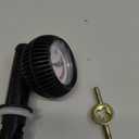 Alomejor Inflatable Boat Kayak Raft Pressure, Air Thermometer, Up to 0.6bar/8.55 PSI, PVC Material, Long Hose Adapters