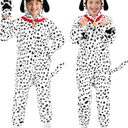 Joycover Cat Costume for Girls, Black Kids Dress Up, Halloween Costumes for Kids Aged 5-10 Medium