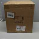 VYORO Farmhouse Table Lamp White Ceramic Lamps Rustic Clay Pot with Fabric Shade Decor for Living Room Bedroom House Bedside Nightstand Home Office