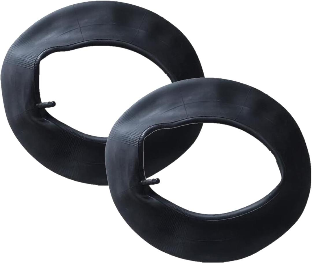 2PCS 4.10/3.50-4" Inner Tube Replacement Tire Wheels with TR13 Straight Valve Stem for Hand Truck, Dollies, Hand Carts, Lawn Mowers, Wheelbarrows, Trailers Generator and More