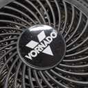 Velocity One 750-Watt, 2559 BTU Personal Electric Space Fan Heater, 2 Heat Settings, Advanced Safety Features, Black