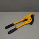 DOMINOX PVC Pipe Cutter, Cuts up to 2-1/2" PEX, PVC, PPR, Plastic Hoses& Plumbing Pipes,Ratchet PVC Cutter Tool with SK5 Blade and Aluminum Alloy Body