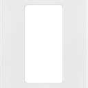 ENERLITES Screwless Decorator Wall Plates Child Safe Outlet Covers, Size 1-Gang 4.68" H x 2.93” L, Unbreakable Polycarbonate Thermoplastic, SI8831-W, Glossy, White