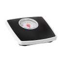 Taylor Battery Free Analog Scales for Body Weight, 330LB Capacity, Easy to Read Large 4.25-inch Dial, 10.3 x 10.6-inch Vinyl Mat Platform, Black