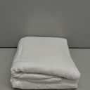 Bedsure Bright White Duvet Cover Queen Size - 3 Pieces Prewashed Extra Soft Bedding Set, Includes 1 Duvet Cover 90x90 Inches with Zipper Closure & 2 Pillow Shams, Comforter Not Included