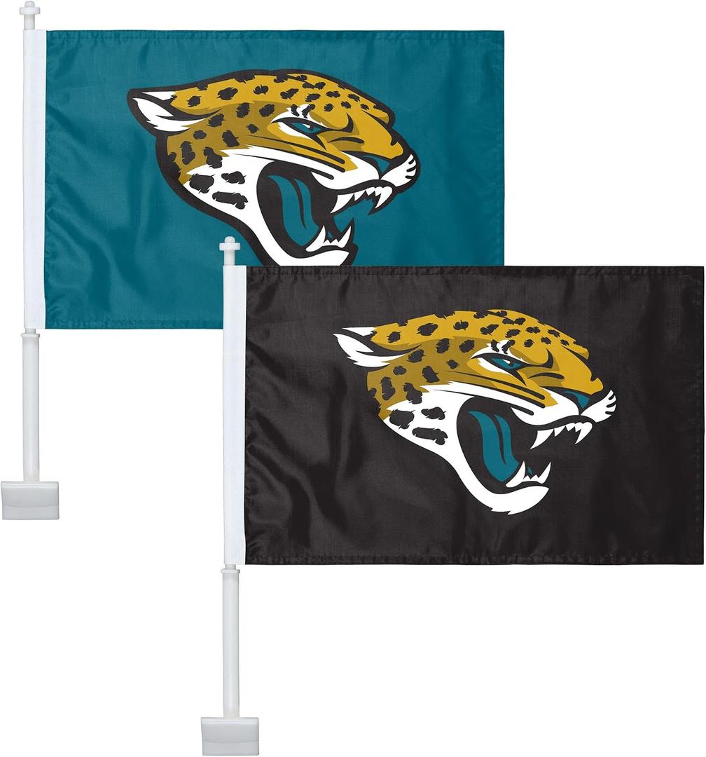 Foco NFL 2 Pack Solid Car Flag