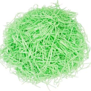 AVOIN Easter Grass, 9 Oz Easter Basket Grass, Shredded Tissue Easter Grass Basket Filler, Easter Grass Paper for DIY Easter Gift Wrapping, Easter Egg Stuffer Party Supplies (Green), Pack Of 2 