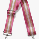 Purse Strap Silver Hardware Wide Bag Straps Replacement Crossbody Adjustable Shoulder Strap for Purses