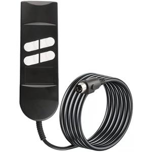 CEDINQII Lift Chair Remote Replacement - Power Recliner Remote Control with 4 Button 5 Pin Configuration for Okin Tranquil Ease Limoss Golden Pride Med KD Ashley Lazboy etc