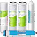 APEC Water Systems Filter-MAX-ESUV-SS 75 GPD High Capacity Complete Replacement Set for for ROES-UV75-SS Reverse Osmosis Water Filter System Stage 1-6