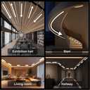 Motion Sensor LED Strip Lights - Chasing Effect Auto ON/Off for Stairs, Bedroom, Under Cabinet - 32.8ft Warm White, Easy Install