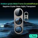 4 x TZGZT Camera Lens Protector for Samsung Galaxy S26 Ultra, One-piece Metal Manufacturing, Unbreakable Shatterproof, Screen Protector Tempered Glass Cover Accessories, Case Friendly-Gray
