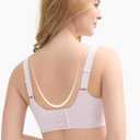Bras for Women No Underwire, Wireless Bras with Support, Breathable Padded Everyday Bra