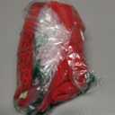 QINSEN Women's Sexy Square Neck Bodysuit Long Sleeve Double Lined Shirt Tops (Red)