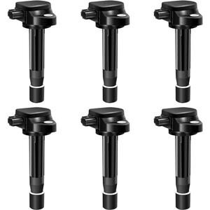 MAS Ignition Coil Pack Set of 6 for Honda Acura Accord Crosstour Odyssey RL TL TSX C1624 1788379 UF603 GN10426 5C1681 IC693