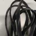 HHSOET 5 in 1 Recessed Power Strip Flat Plug, 20W Fast Charging Furniture Outlet with USB, Conference Recessed Socket with 2 AC Plugs, 2 USB Ports 1 USBC, 6ft Power Cord. (Black)