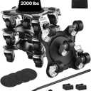 VEVOR Furniture Dolly, Maximum Load 1200 lbs, Heavy Duty Furniture Movers with 5 360 Rotation Wheels, Carbon Steel Panel, Furniture Lift Slider Tool Set for Appliances, Sofa, Fridge, Washing Machine