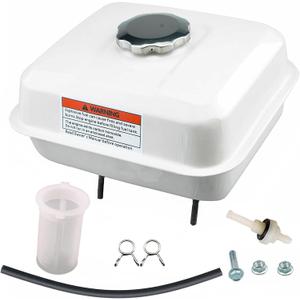 Ruma Fuel Tank Kit for Honda GX140 GX160 GX200 Harbor Freight 212 173 Engine Go Kart R210 OHV Engine 163cc 196cc 208cc Engine Water Pump Pressure Washer Compressor and More