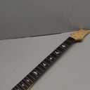 Electric Guitar Neck, 22 Frets Electric Guitar Neck Fingerboard Solid Wood Blackwood Fingerboard for Electric Guitar Musical Instrument Accessories for Electronic Guitar Lovers Electric Guitar Neck