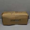 Zakkart SnugCloud Cat Window Perch with 4-Sided Bolster - Orthopedic Cat Hammock for Window Sill - Solid Hardwood & Metal Frame - Window Seat for Pets (Natural Color Wood w/White Bed, Medium)  (22"x15")