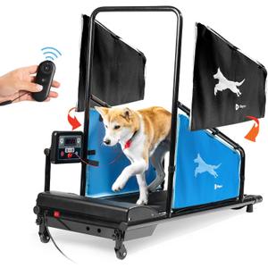Lifepro PawRunner Dog Treadmill for Small Dogs, Dog Treadmill for Medium Dogs, Pet Treadmill for Dogs up to 130lbs, Dog Pacer Treadmill Indoor Dog Running Machine, Small Dog Treadmill for Dog Fitness