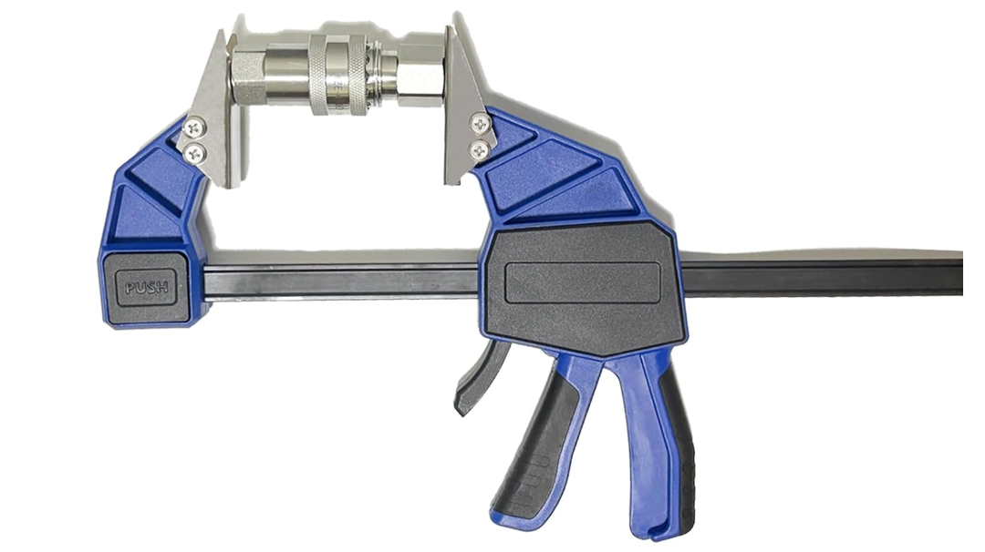 18 Quick Coupler Mate Pipe Clamps Includes 4 Duo-Jaw Sets(2 * 1/2" + 3/4" and 2 * 7/8" + 3/8" Jaw) for Hydraulic Pipe Clamps Quick Coupler Tool Suitable Excavators, Tractors etc.