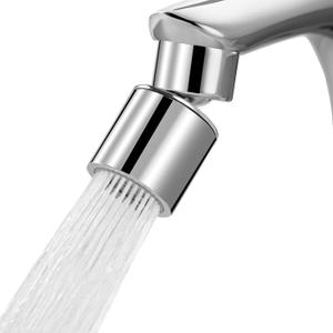 Hibbent NSF/ANSI/CAN 61 Certified Faucet Aerator, CUPC Certification 360 Twist Kitchen Sink Aerator, Dual-function Sink Sprayer Attachment, Faucet Replacement Part 55/64'' Female Thread, Chrome