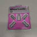MCGARD 24215 Chrome Cone Seat Wheel Locks (M14 X 1.5 Thread Size) - Set of 4