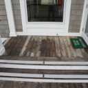Non Slip Aluminum Stair Tread, Mill Finish Silver, 3.75" x 48" with Color Matching Wood Screws, Each