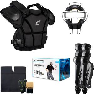 Champro Varsity Umpire Kit: Professional Grade Baseball/Softball Umpire Gear Box Set - Everything Included