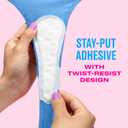 Carefree Panty Liners for Women, Thong Liners, Unwrapped, Unscented | Pantiliners, Carefree Liners, Daily Liners for Women, Light Periods and Leaks | 196ct (4 Packs of 49ct) 