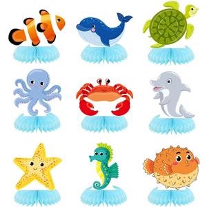 Under the Sea Centerpieces for Tables Ocean Sea Animals Party Decor