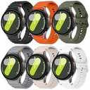 Sport Band for Samsung Galaxy Watch 7 Band 40mm 44mm,No Gap Soft Silicone Strap for Galaxy Watch
