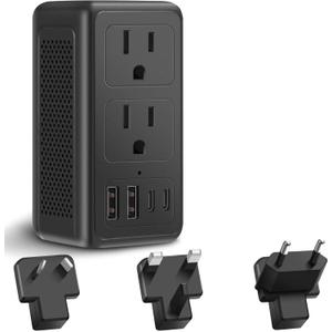 Upgraded 2000W 220V to 110V Voltage Converter 123456789