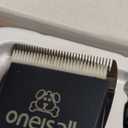 oneisall Dog Shaver Clippers Low Noise Rechargeable Cordless Electric Quiet Hair Clippers Set for Dogs Cats Pets (Blue)