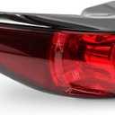 Left Outer Tail Light Halogen Compatible with CX5 CX-5 2017 2018 2019 2020 2021 Rear Brake Lamp Taillight Driver Side KB8A51160F
