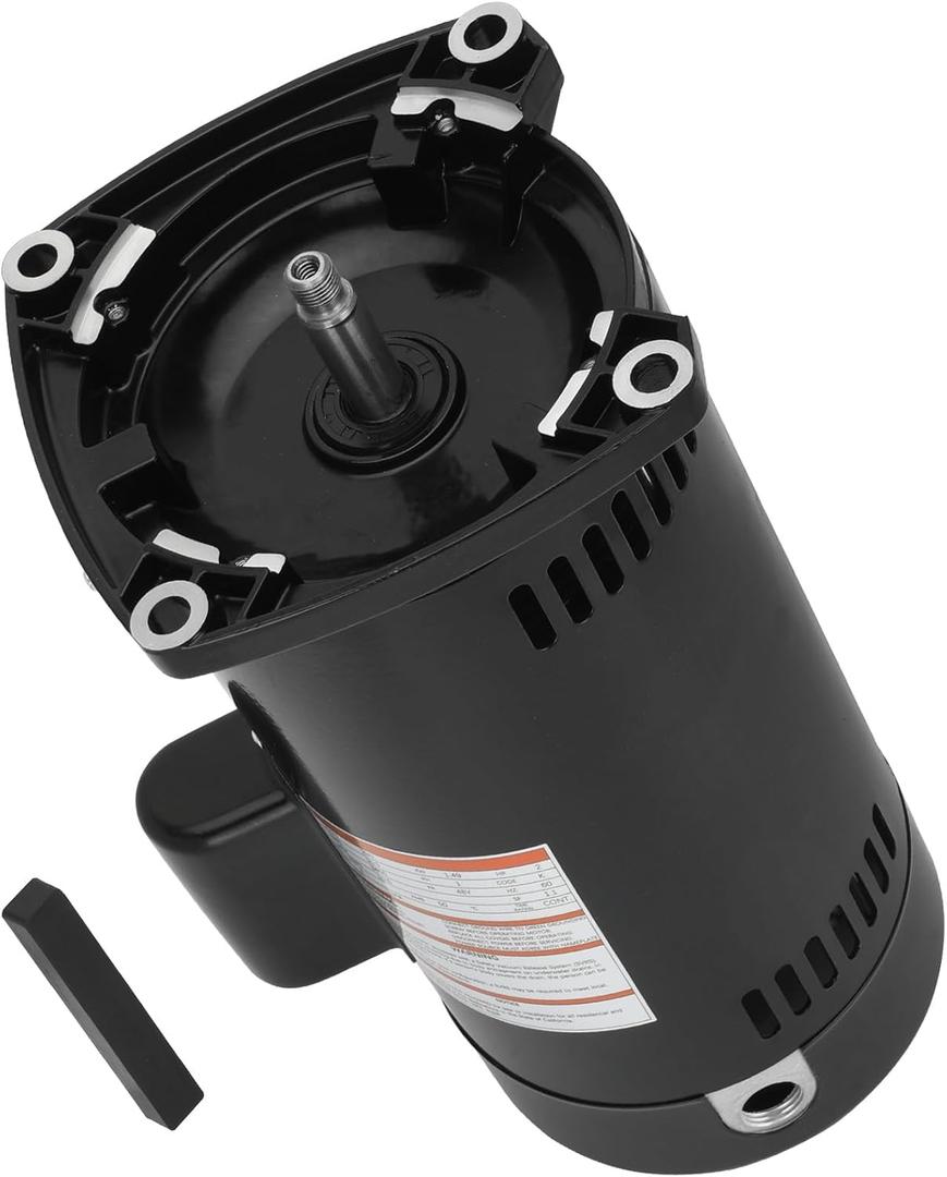 USQ1202 Pool Pump Motor, 2HP Square Flange Motor, 3450 RPM, 48Y Frame, Fit for A.O. Smith/Century Pool and Spa Pump Motor