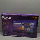Roku Smart TV 2026 – 24-Inch Select Series, 720p HD TV – Roku TV with Voice Remote – Flat Screen LED Television with Wi-Fi for Streaming Live Local News, Sports, & Movies – Bluetooth Headphone Mode