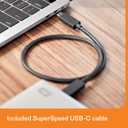 WD 5TB My Passport Ultra for Mac Silver, Portable External Hard Drive, backup software with defense against ransomware, and password protection, USB-C and USB 3.1 - WDBPMV0050BSL-WESN